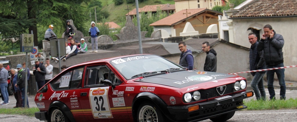 Rally del Veneto “no” per la Scuderia Palladio Historic