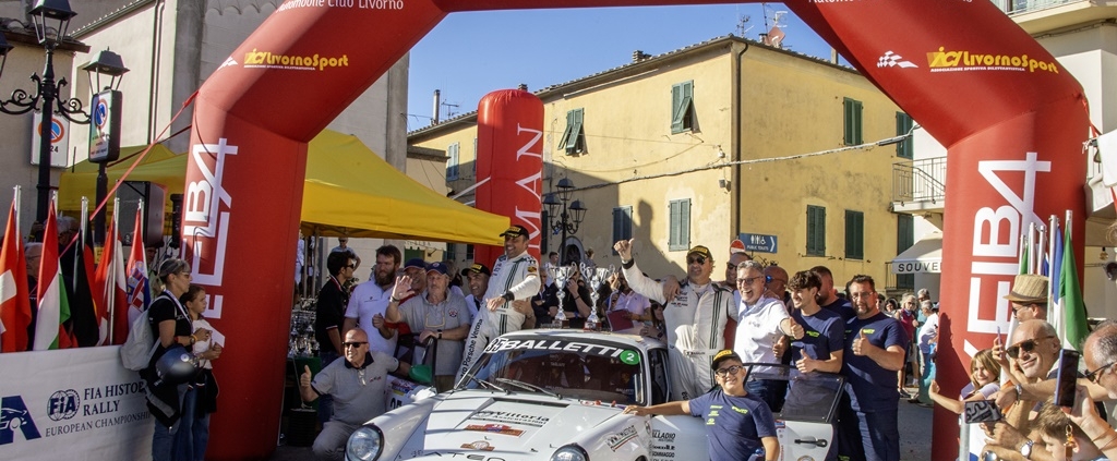 Scuderia Palladio Historic: è argento con Salvini e Tagliaferri al Rallye Elba Storico