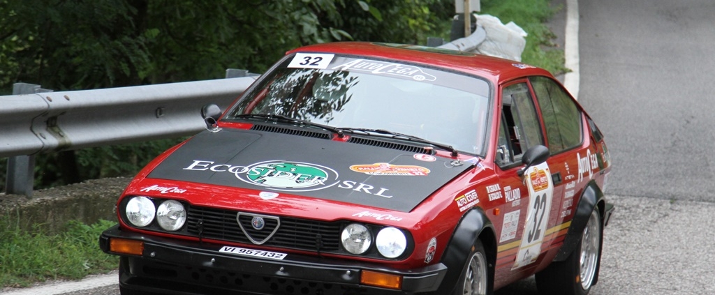 Settebello della Scuderia Palladio Historic al Lessinia Rally