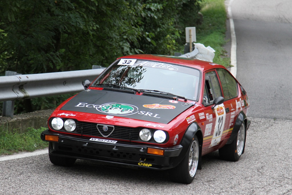 Settebello della Scuderia Palladio Historic al Lessinia Rally